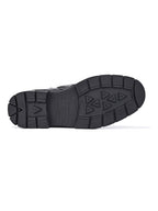 Forte Leather Lace-Up Boots for Men Big Size